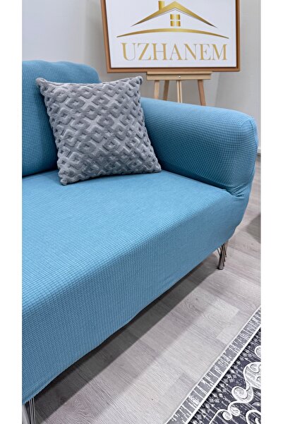 uzhanem Середній розмір 2-місний чохол для дивана (150–190 см) з еластичною гумкою та антиковзаючим покриттям