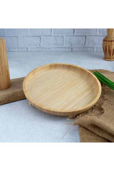 Bambum Olympus Standing Presentation Tray Round 23 cm