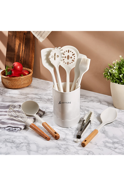 Aryıldız Dailytools 10 Piece Silicone Kitchen Set