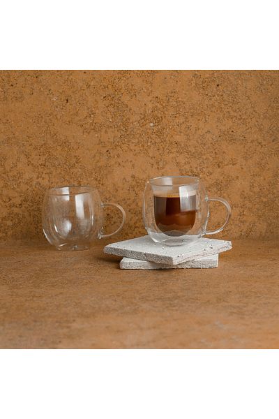 Perotti Double Wall 2 Piece Mug 125 ml