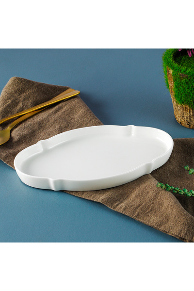 Aryıldız Lunar Oval Tabak 20 Cm