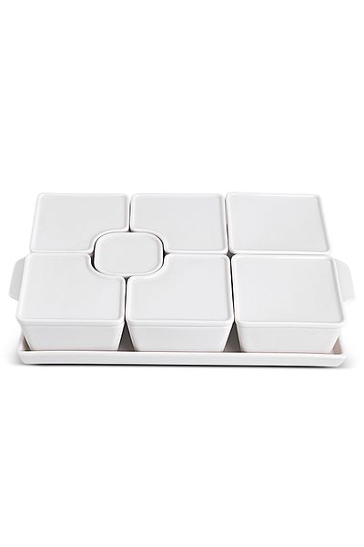 Aryıldız Rectangular Breakfast Rack with 15 Trays