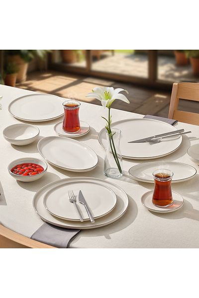 Aryıldız Lima Platinum 32 Piece Breakfast Set for 6 People