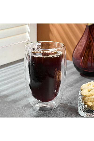 Perotti Lineo Double Wall Glass 450 ml