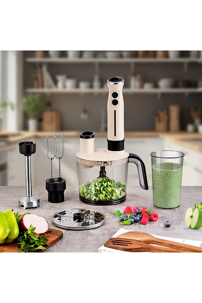 Aryıldız Cream Colored Multi Direction Food Processor