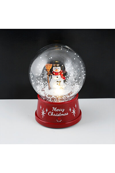 Koopman New Year Xmas Kar Küresi 12 Cm