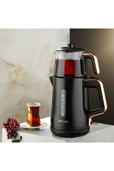 Aryıldız Tea Perfect Tea Machine Black Copper