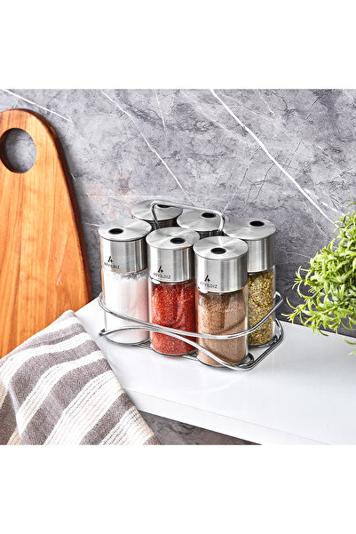 Aryıldız طقم بهارات تايمليس 7 قطع 130 مل