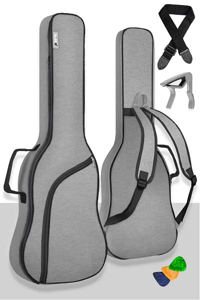 Midex Cs-39pak Classic Guitar Bag Soft Case Waterproof (Strap Capo Plectrums Included)