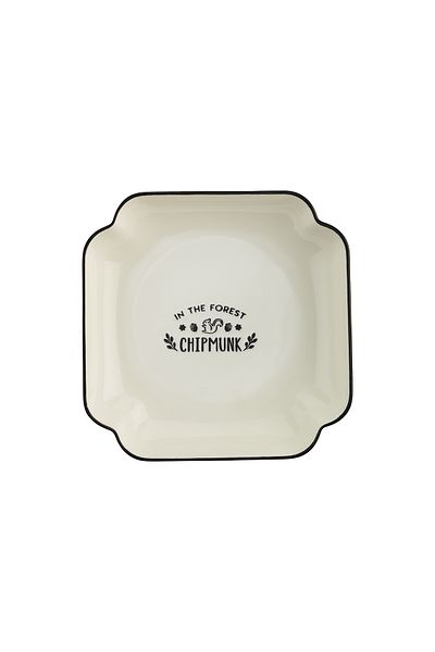 Aryıldız Chipmunk Corner Plate 19 cm