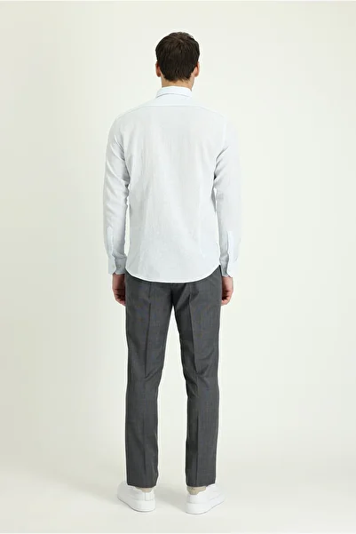 Kiğılı Slim Fit Slim Fit Wool Classic Fabric Trousers