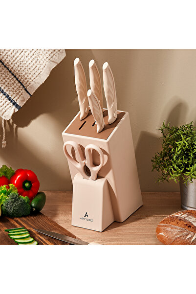 Aryıldız Benton 7 Parça Blok Bıçak Seti