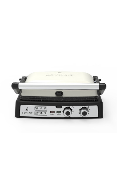 Aryıldız Multi Grill Tost Makinesi Krem