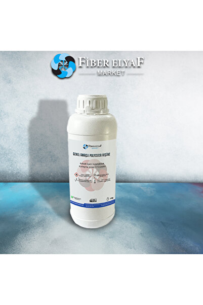 Fiber Elyaf ERBAYLAR POLYESTER Polyester Reçine 1 Kg + 10 gr Mek ()