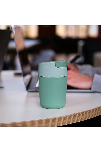 Joseph Joseph Joseph Slipp Travel Mug Green 340 ml