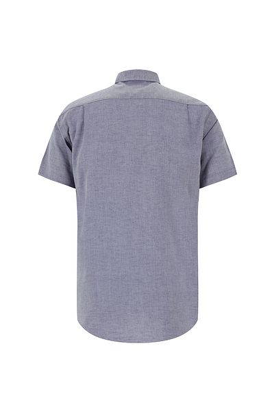 Abdullah Kiğılı Short Sleeve Regular Fit Sports Cotton Linen Shirt