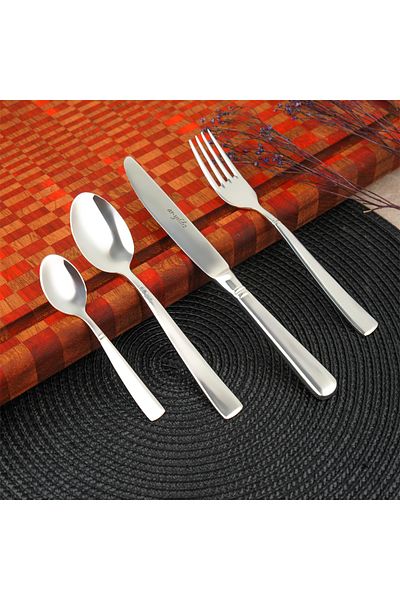 Aryıldız Atlantis 6-Person 24 Piece Fork Spoon Knife Set