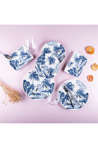 Aryıldız 18 Piece 6 Person Catering and Breakfast Set