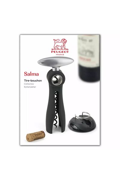 Peugeot Tire Chopper with Keel Foil Cutter Black 19 cm