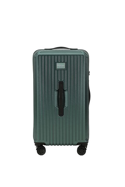 Kiğılı Pp Crate Model Striped Medium Size Suitcase