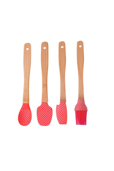 Bambum Bolly 4 Piece Spatula Set Small