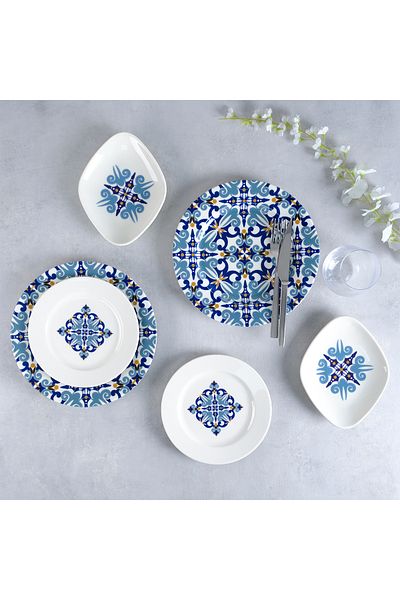 Aryıldız Arabesque 18 Piece Breakfast Set for 6 People