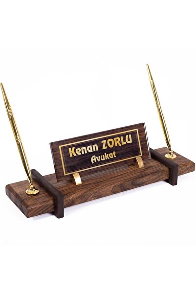 isimliksepeti Naturel Ahşap Masa Isimliği Yeni Iş Yeri Hediye Ofis Masa Isimlik