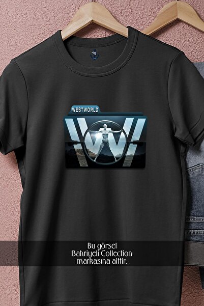 Bahriyeli Collection Μπλουζάκι Unisex με σχέδιο Westworld oversized