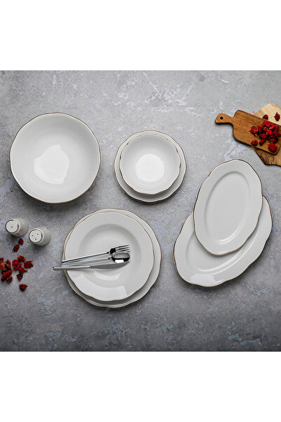 Aryıldız Passion Gold 30 Parça 6 Kişilik Yemek Takımı