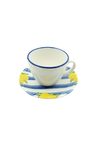 Tulü Porselen Tulu Luna 6-Person Tea Cup Set 210 ml