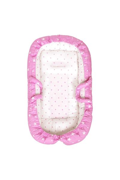 Sevi Bebe Co-sleeper anti-reflux Pink Stars SeviBebe