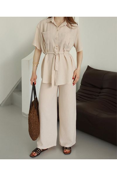 Lotus Women's Shirt-Pants Stylish Double Set