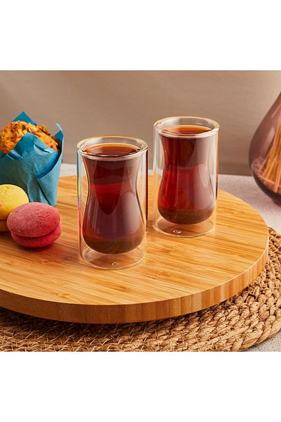 Perotti Double Wall Tea Cup 2 Pieces
