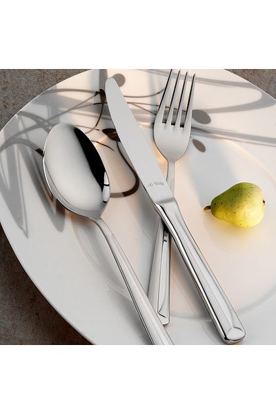 Aryıldız 24 Pieces Fork Spoon Knife Set for 6 People with Socks