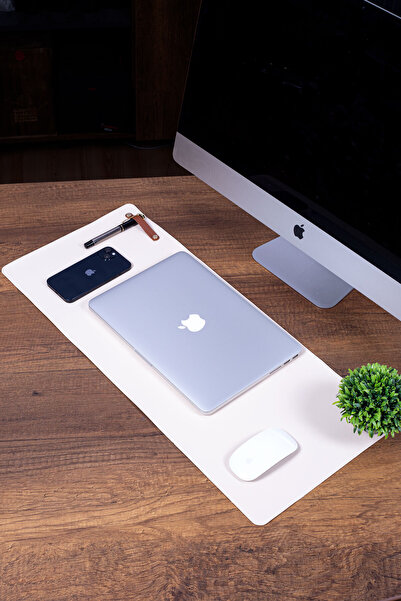 isimliksepeti Pu Deri Ofis Masa Matı Laptop Sümen Takımı Geniş Mouse Pad