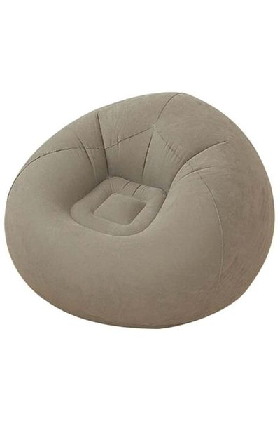 huitich Beanless Inflatable Lounge Chair with Manual Pump