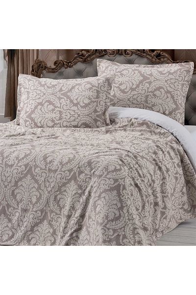 MAXSTYLE Vintage Beige Bedspread