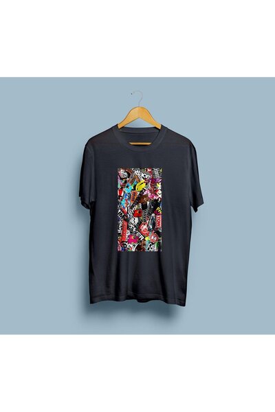 eioswear Oversize Mixed Labels Design Unisex T-Shirt
