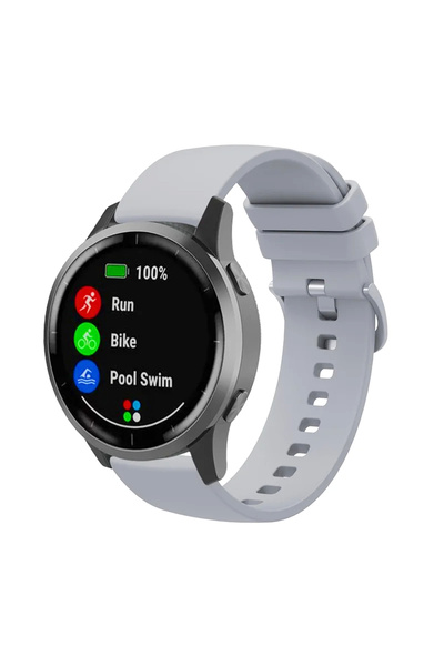 Tagomoon Huawei Watch Gt3 42mm ile Uyumlu Kordon Jel Silikon Tokalı Kayış