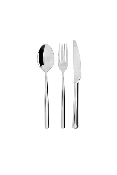 Aryıldız Blanca 84 Pieces 12 Person Fork Spoon Knife Set