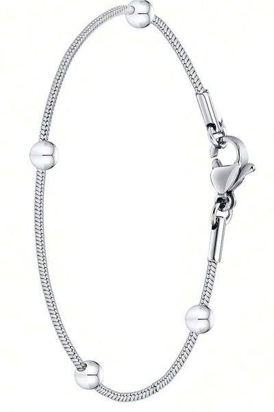 Takı Dükkanı Stainless Steel Italian Snake Women's Bulk Chain Bracelet Eck57B