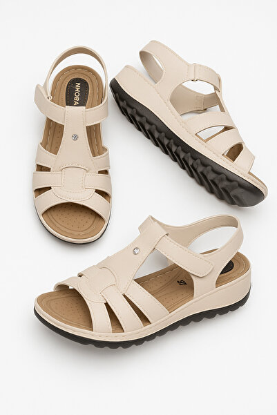 StWenn Orthopedic Sole Velcro Sandals Stylish Modern Daily Sandals