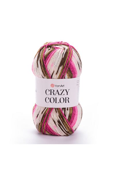 Yarnart Crazy Color - Μαρμάρινο Χέρι Πλεκτό Νήμα Ebruli 172