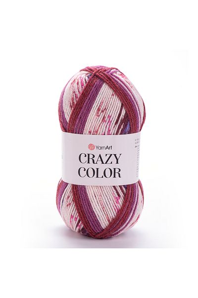 Yarnart Νήμα πλεξίματος Crazy Color Marbled Hand - 168