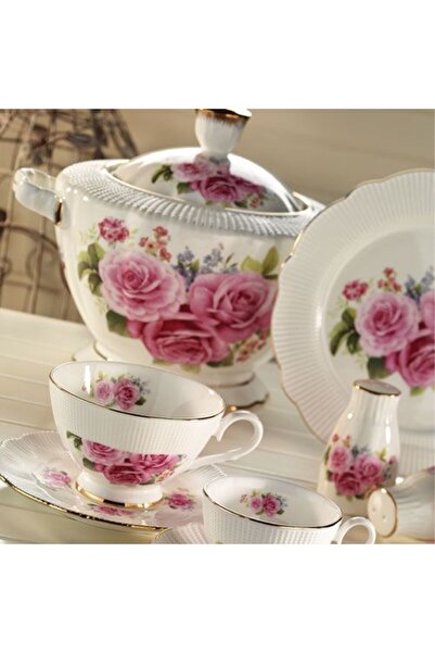 Aryıldız Ar 30020 Bone Round Porselen 83 Parça Yemek Takımı