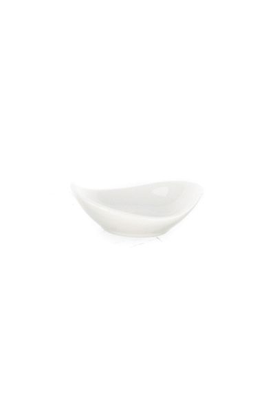 ultraform Porcelain Oval Bowl Std 9X5Cm