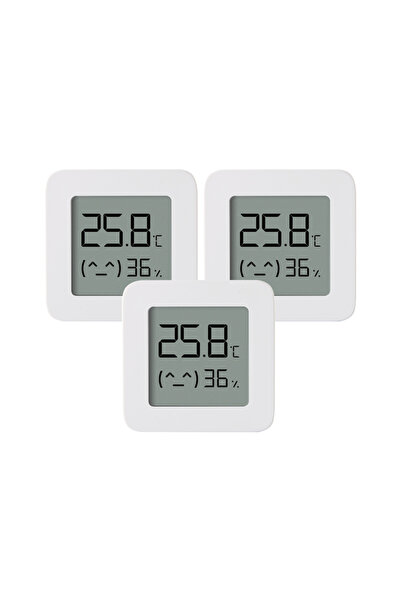 Choice مقياس حرارة Mijia الأصلي بلوتوث 2 لاسلكي ذكي كهربائي رقمي لقياس الرطوب...