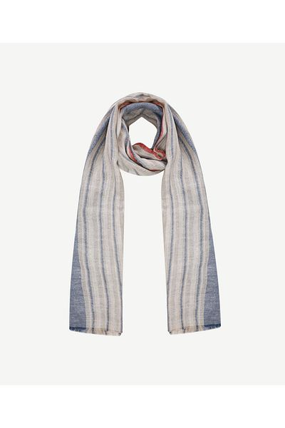 Yargıcı Striped Linen Shawl