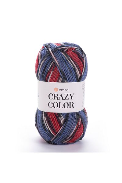 Yarnart Νήμα πλεξίματος Crazy Color Marbled Hand 164