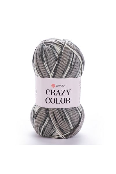 Yarnart Κλωστή πλεξίματος Crazy Color Ebruli-137